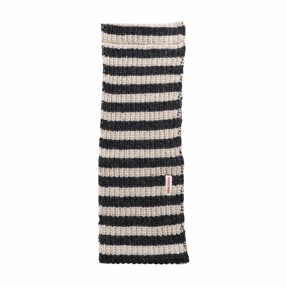 Bobo Choses striped knit neck warmer
